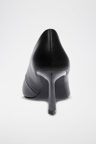 Décolleté in pelle di montone - Nero