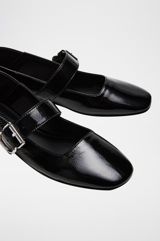 Scarpe baby in pelle - Nero