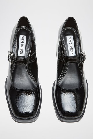 Babies à talons vernies Lisbon - Noir