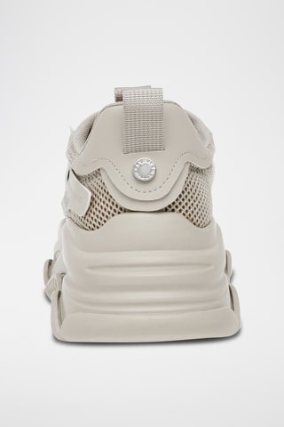 Zapatillas con plataforma - Beige