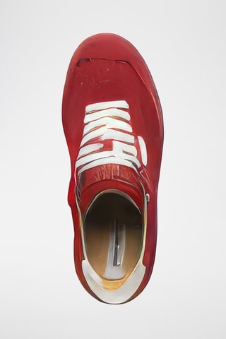 Zapatillas de nobuk - Rojo