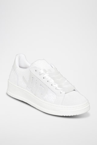 Zapatillas de nobuk - Blanco