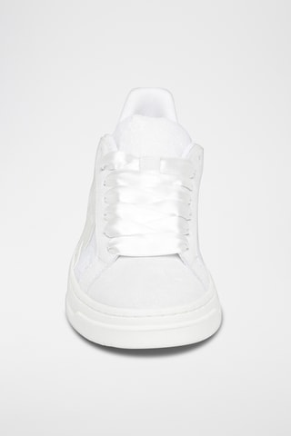 Zapatillas de nobuk - Blanco