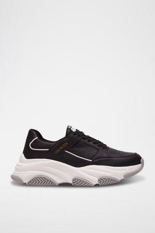 Sneakers in pelle - Nero