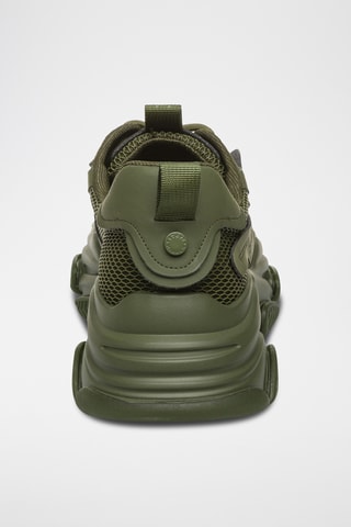 Sneakers platform - Verde oliva