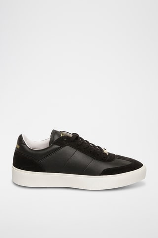 Sneakers in pelle - Nero