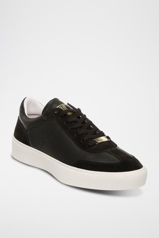 Sneakers in pelle - Nero