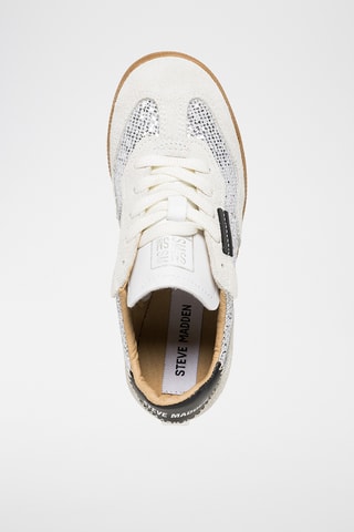 Sneakers in pelle scamosciata - Beige
