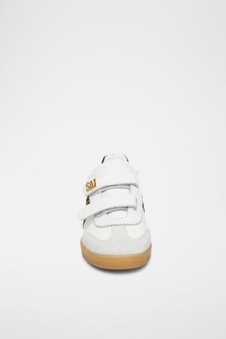 Sneakers in pelle scamosciata - Bianco