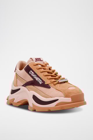 Sneakers in pelle scamosciata Zoomz - Marrone