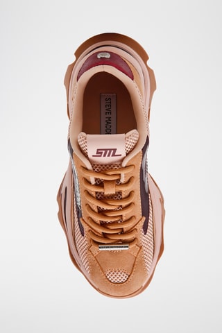 Sneakers in pelle scamosciata Zoomz - Marrone