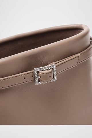 Stivaletti con zeppa Shocker - Taupe