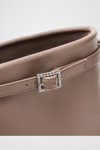 Stivaletti con zeppa Shocker - Taupe