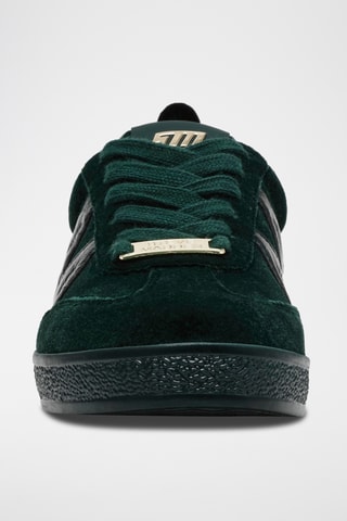 Sneakers in pelle scamosciata Degree - Verde scuro