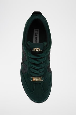 Sneakers in pelle scamosciata Degree - Verde scuro