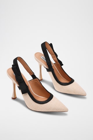 Décolleté in pelle Brylie - Beige