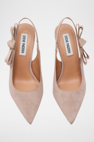 Décolleté in pelle scamosciata Brylie - Taupe