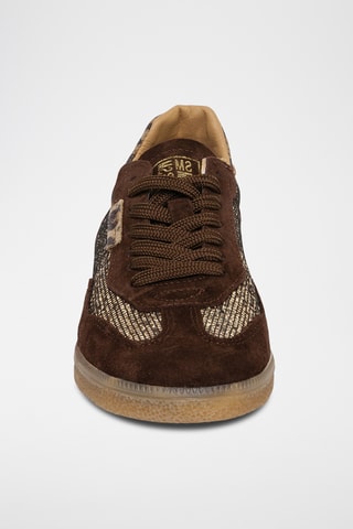 Zapatillas de nobuk Emporia - Dorado