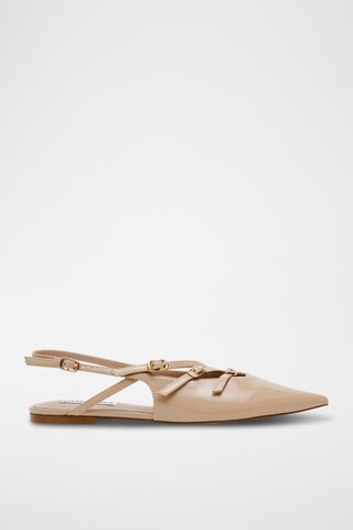 Ballerine in vernice Cianna - Taupe