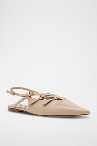 Ballerine in vernice Cianna - Taupe