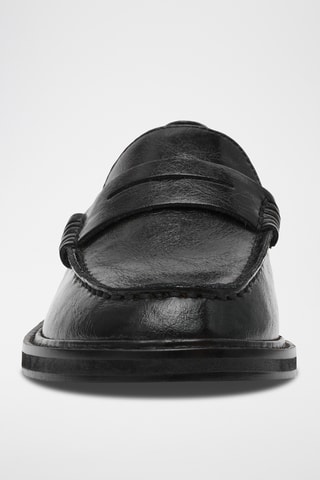 Mocassini in pelle Madison - Nero