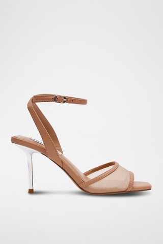 Sandali con tacco Meshee - Salmone