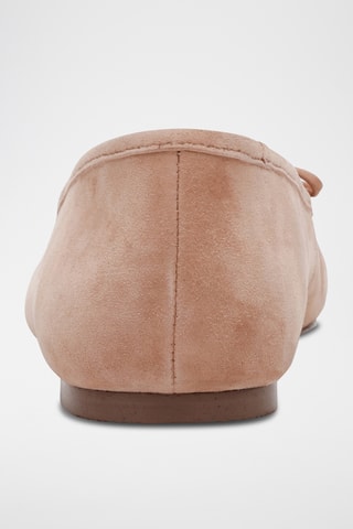 Ballerine in pelle scamosciata Malinda - Beige