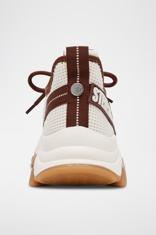 Sneakers platform Mac-E - Avorio e bordeaux