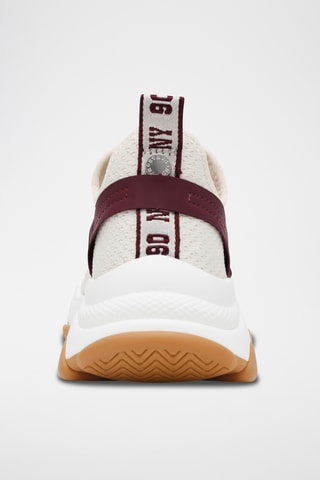 Sneakers platform Match-E - Avorio e bordeaux