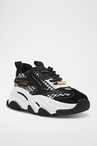 Zapatillas con plataforma Possession-E - Negro y blanco