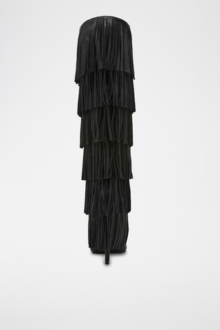 Stivali in pelle Wanderlust - Nero