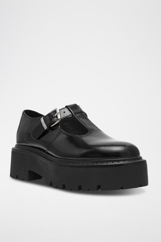 Mary Jane platform in pelle Oracle - Nero