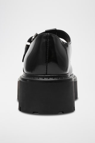 Mary Jane platform in pelle Oracle - Nero