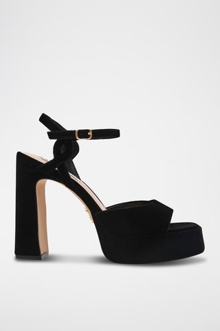 Sandali con tacco Miliana - Nero