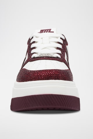 Sneakers platform Dynamo-R - Bianco e bordeaux