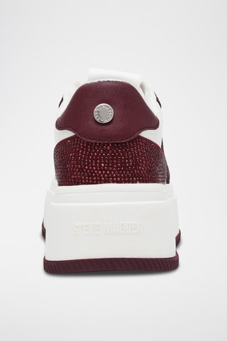 Sneakers platform Dynamo-R - Bianco e bordeaux