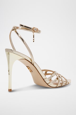 Sandalias de tacón Peepshow - Dorado