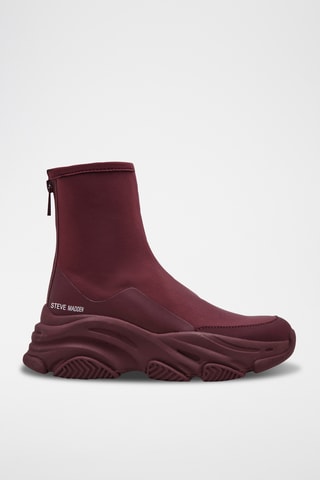 Sneakers alte platform Vrooms - Bordeaux