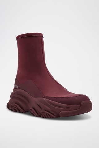 Sneakers alte platform Vrooms-E - Bordeaux