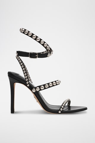 Sandali con tacco Teena -Nero