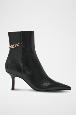 Stivaletti in pelle Auora - Nero