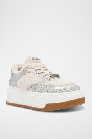 Sneakers platform Dynamo-RF - Argentato