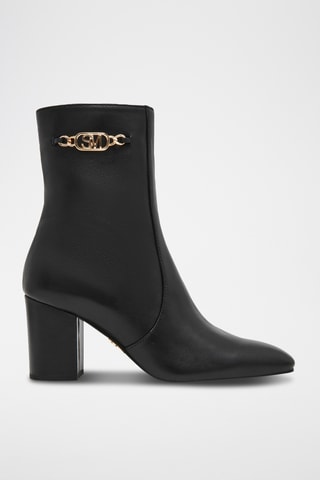 Stivaletti in pelle Geneeva - Nero