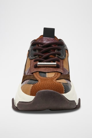 Sneakers Puzzlez - Marrone