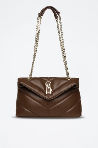 Borsa a spalla Bbelzer - Marrone