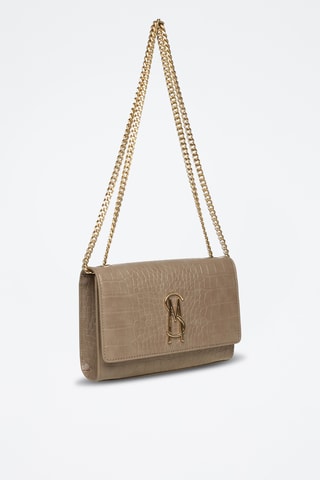 Borsa a spalla Bramonie - Taupe