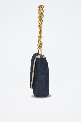 Borsa a tracolla in jeans Bamora - Blu