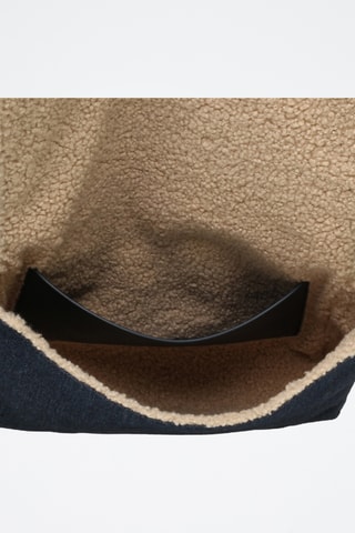 Borsa a tracolla in jeans Bamora - Blu