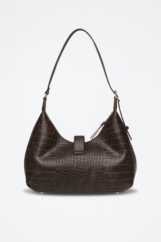 Borsa a spalla Bovie-A - Marrone scuro