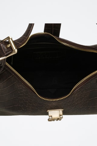 Borsa a spalla Bovie-A - Marrone scuro